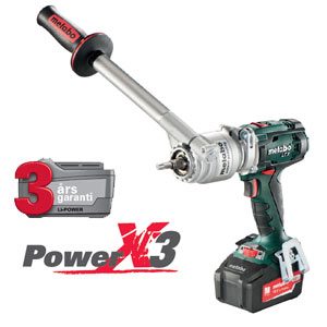 Borrskruvdragare Metabo BS 18 LTX-X3 QuickMADE
